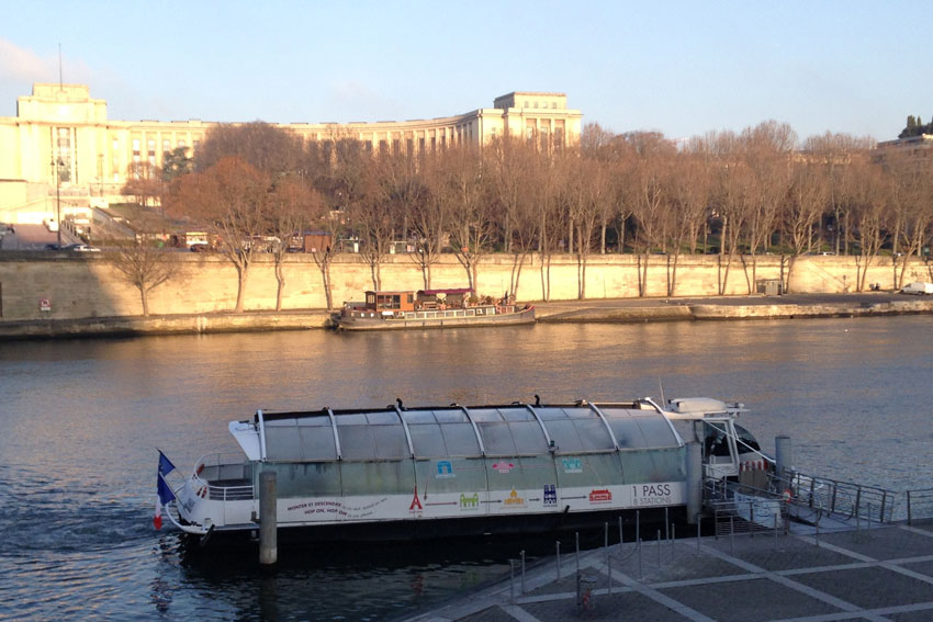 En Batobus avec Navigo