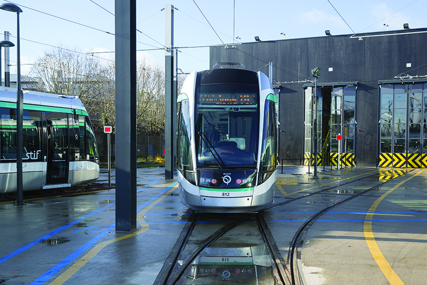 Lancement du tramway T8