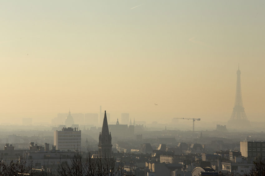 Pollution à Paris