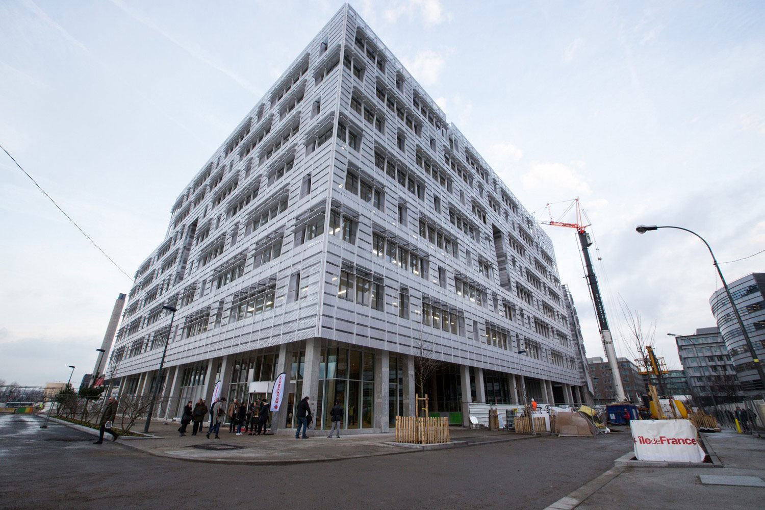 Le futur siège de la Région Île-de-France à Saint-Ouen (93)