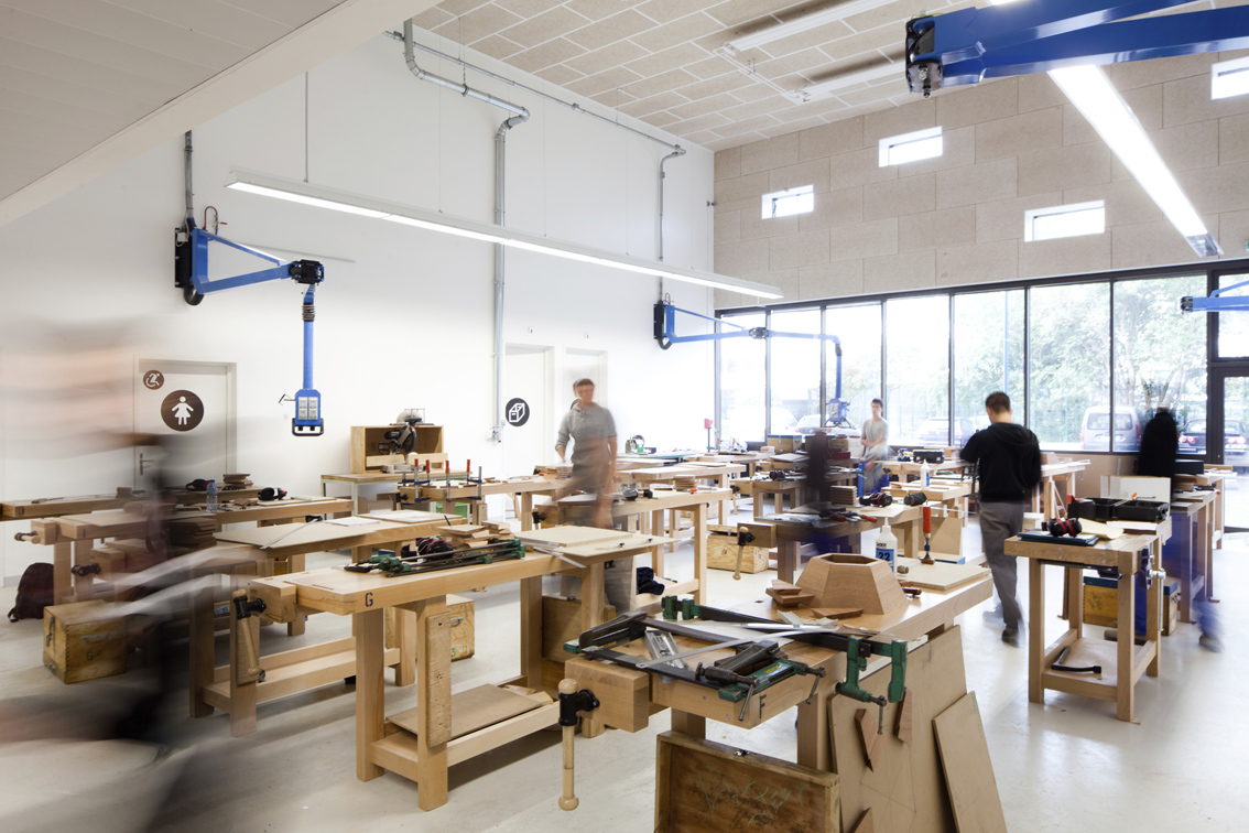 A la maison de l’apprentissage à Gennevilliers (92)